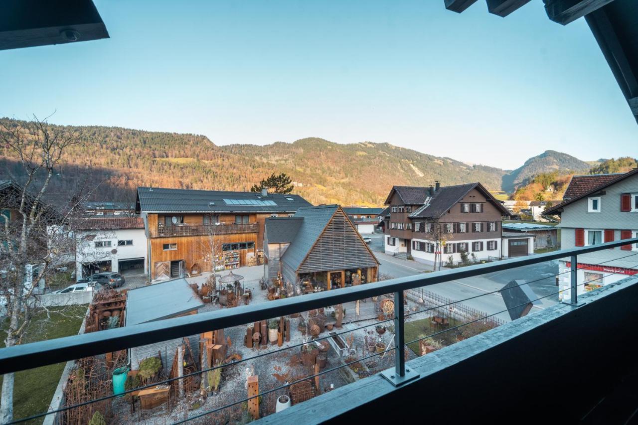 D'Alpenapartments Bezau Exteriör bild