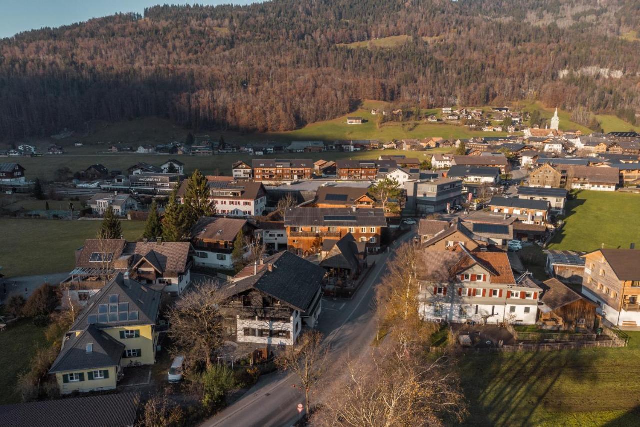 D'Alpenapartments Bezau Exteriör bild